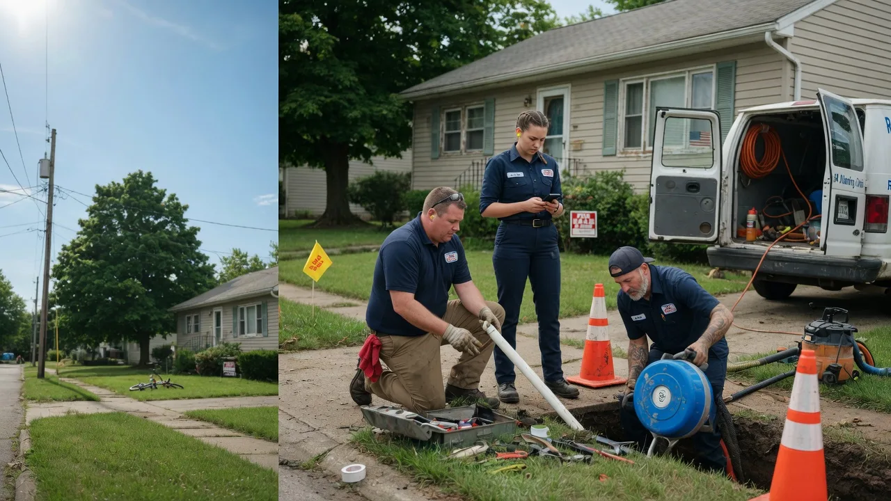 Sewer Line Repair in Winona Lake, IN near me